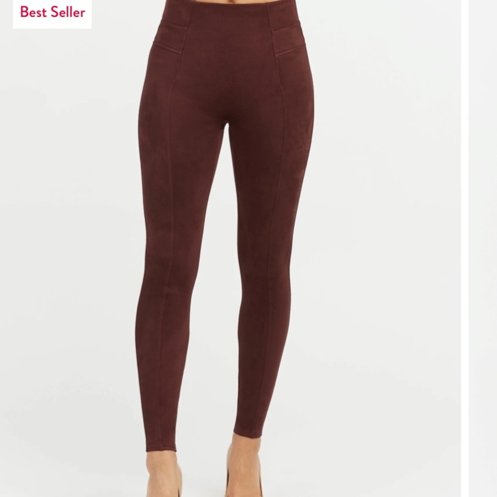 Spanx Faux Suede Leggings
